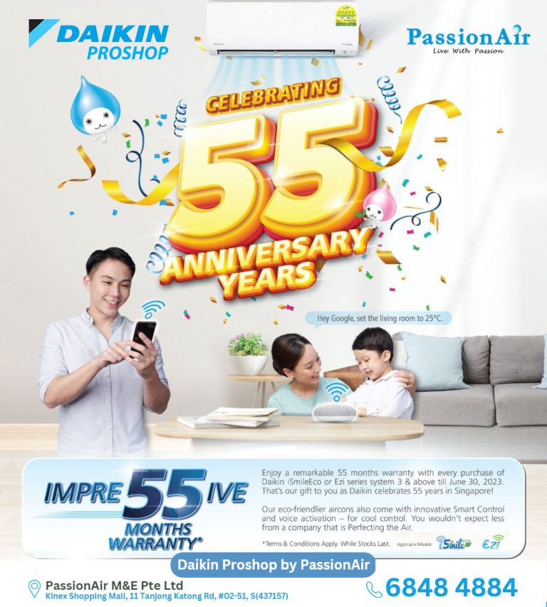 DAIKIN AIRCON IMPRESSIVE EXTENDED WARRANTY PROMOTION PassionAir